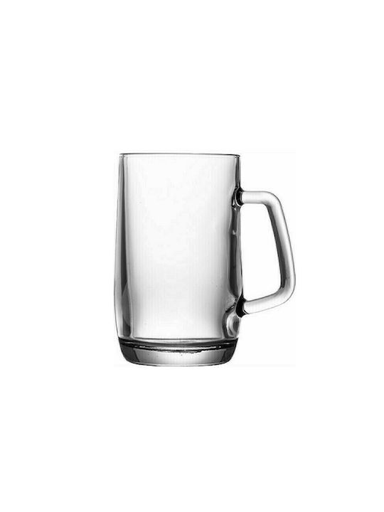 Uniglass Prince Set Gläser Bier, μπίρας aus Glas 300ml 6Stück