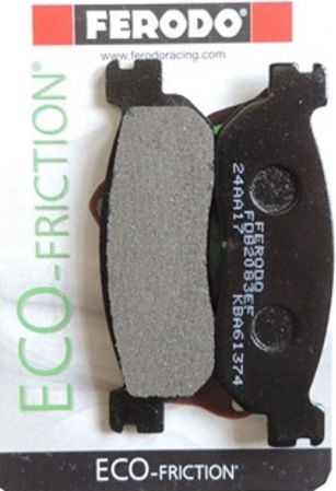 Ferodo Motorcycle Brake Pads Rear Brake Pads Yamaha X-City / Majesty X-Max 125 / 250 / 300 for Yamaha X-MAX 125 / Crypton / F1Z-R / Z 125 / X-MAX 250 / X-CITY 250 / X-MAX 400 / X-MAX / XT 250 / YP 250 Majesty / X-MAX 300 / YZF-R6 / YZF-R1