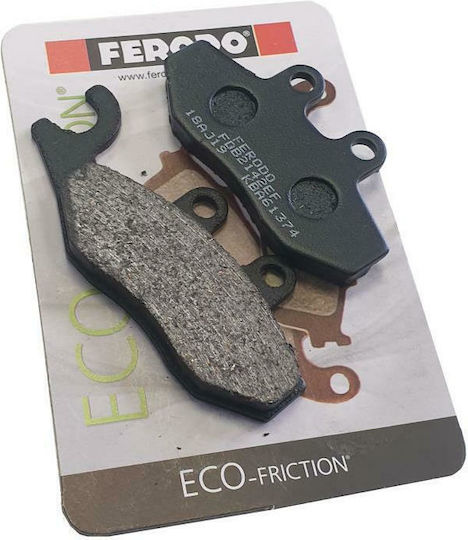 Ferodo Motorcycle Brake Pads Organic Brake Pads Piaggio - Gilera - Aprilia for Aprilia Sportcity 125 / SRV 850 Ducati SuperSport / Cruiser Gilera Nexus / Runner / Fuoco 500 Keeway Cruiser Piaggio Beverly 125 / Beverly 250 / Beverly 300 / Beverly 350 / Beverly 400 / Carnaby 125 / Fly 100 / Fly 50 / GTS 125 / Hexagon / Liberty / MP3 / MP3 400 / MP3 500 / Skipper 125 / Skipper 150 / Typhoon / X10 / X7 / X8 / X9 125 / X9 250 Triumph Sprint Vespa GTS 300 / Primavera / Sprint 50 / Super Sport
