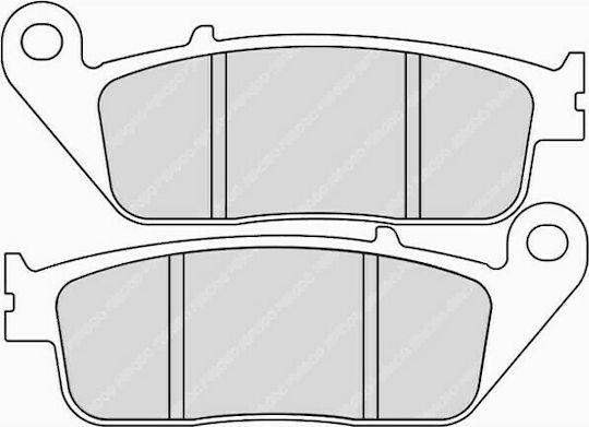 Ferodo Motorcycle Brake Pads Front Organic Brake Pads for Kymco Xciting for Husqvarna WR Kawasaki Versys 650 Kymco Downtown 300 / Xciting 300 / Xciting 500 Triumph Tiger 800 / Street Triple 765 / Bonneville / Tiger / Thruxton 900 / Scrambler / Street Triple 675 / Tiger 900