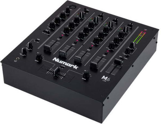 Numark M6 USB Digital Mischpult 4 Kanäle / 1 XLR-Eingang