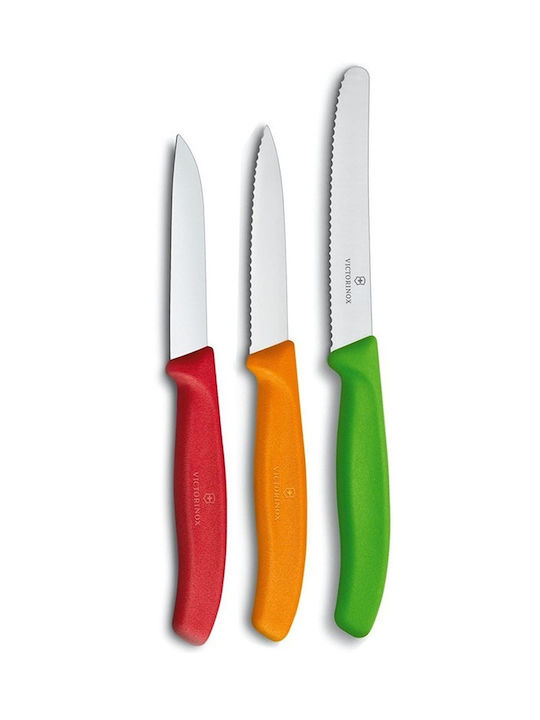 Victorinox Swiss Classic Knife Set from Stainless Steel 3pcs