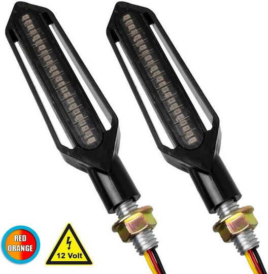 GloboStar Flash Motorcycle LED 2pcs