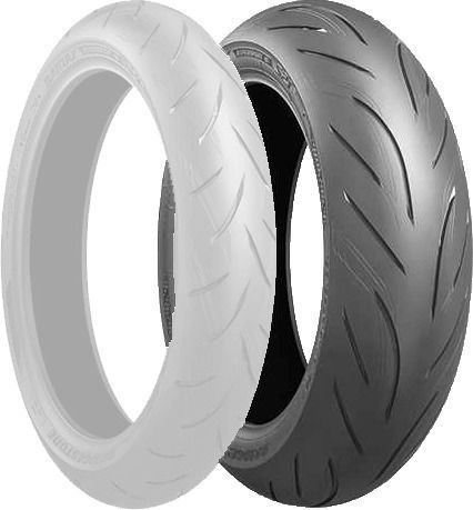 Bridgestone Battlax Hypersport S21 190/50ZR17 73W Fără Cameră De Aer Pe Șosea Anvelopă Pentru Motociclete Partea Din Spate