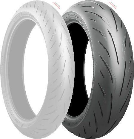 Bridgestone Battlax Hypersport S22 200/55-17 78W On-Road Back Motorcycle Tyre