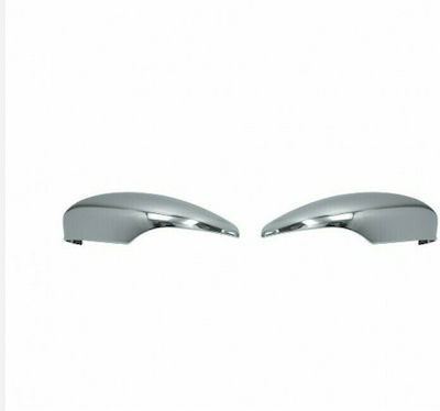 Omtec Exterior Mirror Covers Πλαστικά Καπάκια Καθρεφτών Ford Fiesta 5D 2009 - Ford B-Max MPV 2012 Χρώμιο 2τμχ ΚΚ./OM