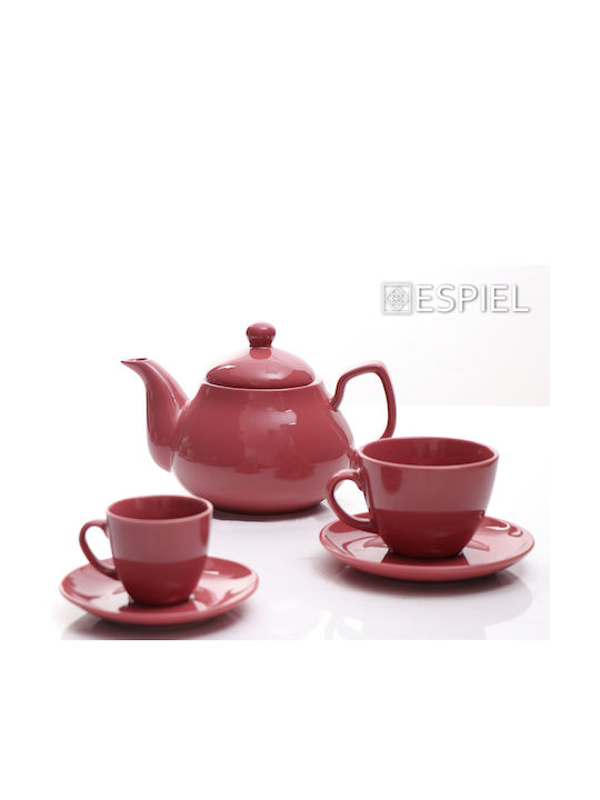 Espiel Essentials Tee-Set Keramik Pomegranate 850ml 1Stück