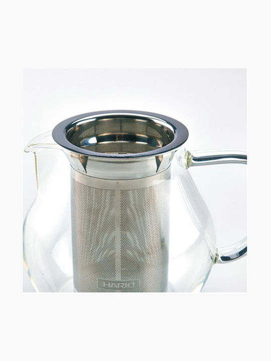 Hario Tea Pitcher Ceainic cu Filtru Sticlă Transparent 450ml