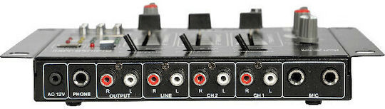 Ibiza Sound DJ-21USB MKII Αναλογικός Μίκτης 2 Καναλιών