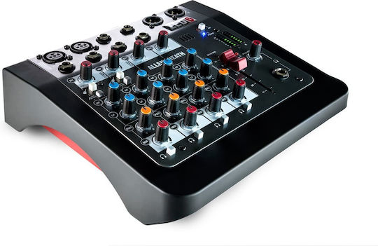 Allen & Heath ZED6 Analoge Konsole 6 Kanäle mit Phantom Power & 2 XLR-Eingänge