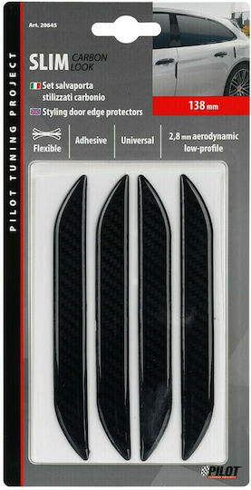 Lampa Protective Door Guards for Car Doors 13.8cm x 13.8cm 4pcs Black