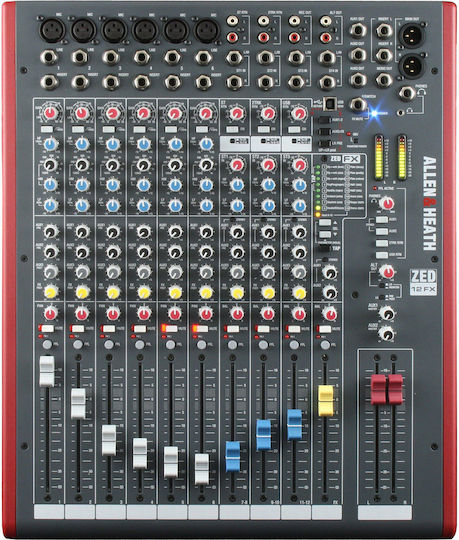 Allen & Heath ZED-12FX 6 XLR Inputs