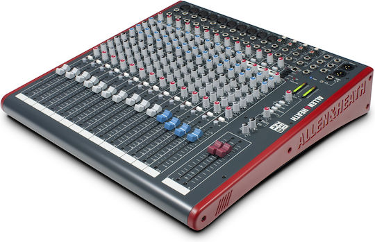 Allen & Heath ZED-18 Analoge Konsole 18 Kanäle mit Phantom Power & 10 XLR-Eingänge