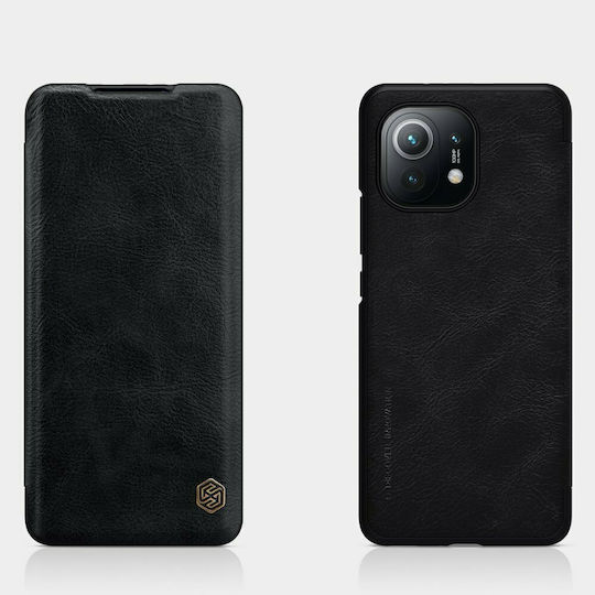 Nillkin Qin Book Piele artificială Negru (Xiaomi Mi 11)