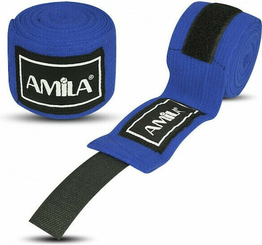 AMILA Martial Arts Hand Wrap 3m Blue 32040