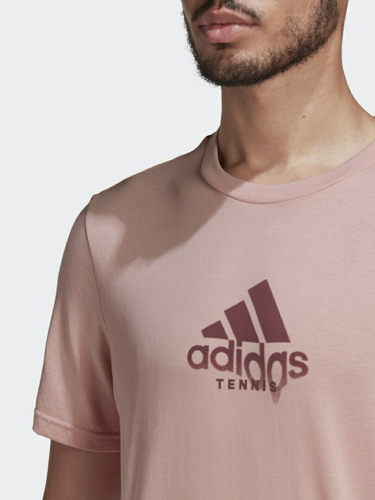 adidas Tennisbekleidung Game HA0963 Männliche Bluse Lila