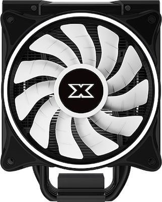 Xigmatek Windpower Pro CPU Kühlung Doppellüfter für Socket /A/M/4/ / / /1/1/5/x/ / mit ARGB Beleuchtung Schwarz