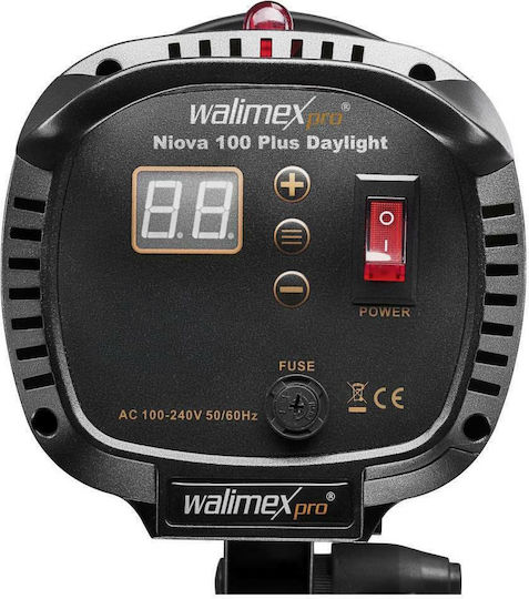 Walimex Niova 100 Plus LED-Licht Tageslicht 5600K 100W mit Helligkeit 14000lm