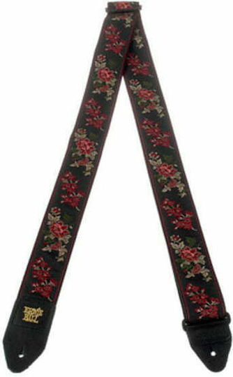 Ernie Ball Jacquard Guitar Strap Strap for Guitar Black