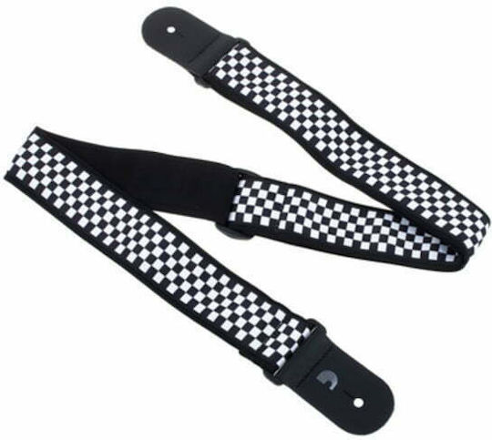 Daddario Nylon Woven Guitar Strap Check Mate