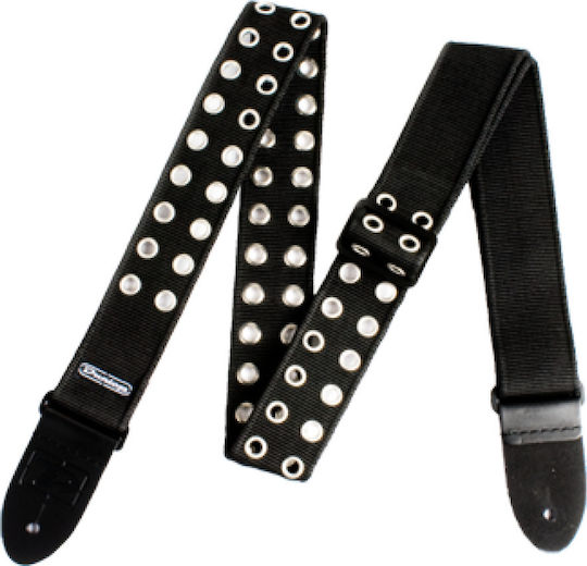 Dunlop Classic Grommet Strap Curea pentru Chitara Neagră