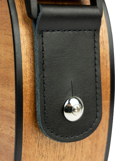 Cascha HH2203 Gurt für Ukulele Braun