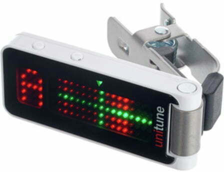 TC Electronic Chromatic Tuner Unitune Clip in White Color