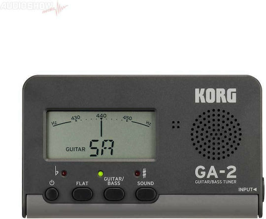 Korg Κουρδιστήρι GA-2 σε Μαύρο Χρώμα