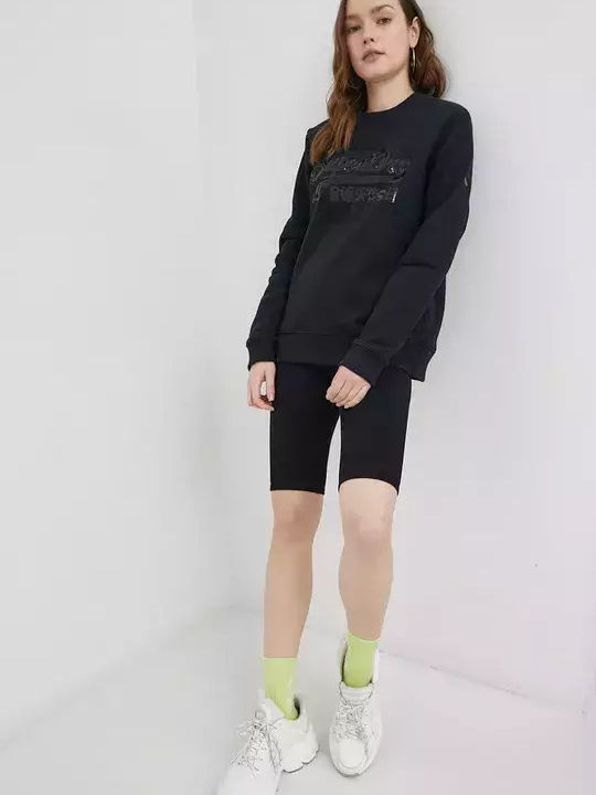 Vintage Logo Tonal Women's Sweatshirt Black