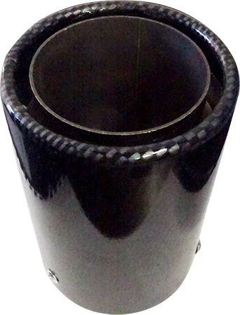 AMiO Μπούκα Εξάτμισης 35-57mm Universal