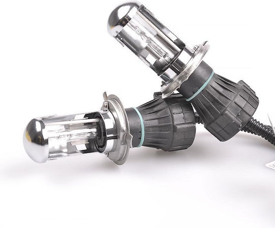 Xenon Set de Iluminare H4 55W 12V 6000K Alb rece