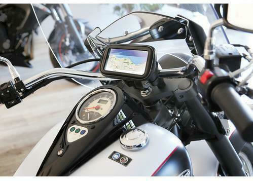 Lampa Quick fix Mount Phone Motorcycle with Waterproof Case for Steering Wheel