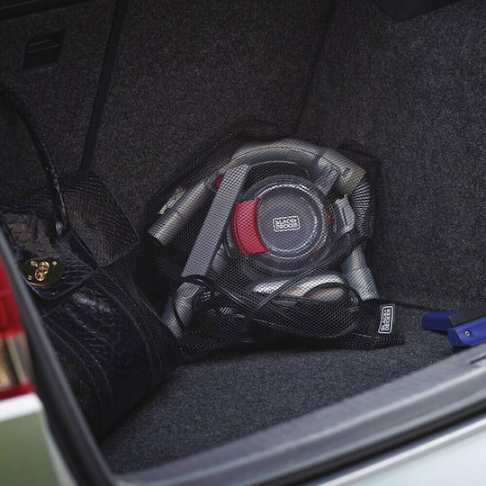 Black & Decker Car Handheld Vacuum Dry Vacuuming with Power 12.5W & Lighter Cable 12V Gray