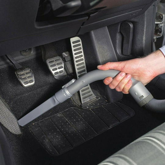 Black & Decker Car Handheld Vacuum Dry Vacuuming with Power 12.5W & Lighter Cable 12V Gray