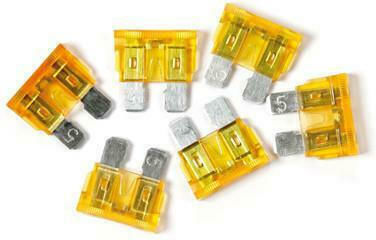 Lampa Smart-Led Indicator Fuses 12/32V 20A Σετ Ασφάλειες Αυτοκινήτου Μαχαιρωτές 6τμχ