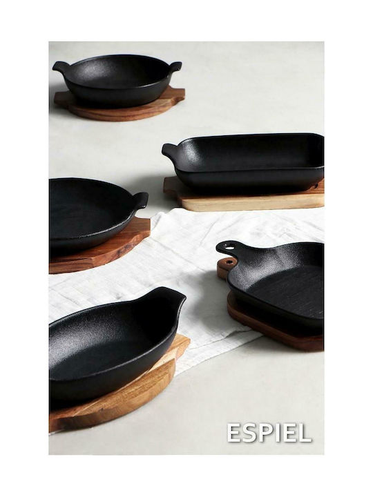 Espiel Ceramic Rectangular Individual Heat-Resistant Cookware 25x13.8x5.5cm