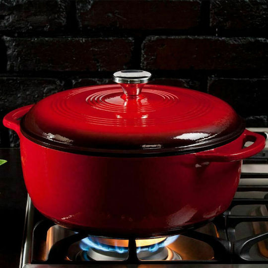 Lodge Dutch Oven Oval Cast Iron 39.88x29.08cm 1pcs