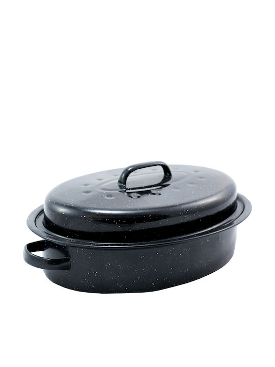 Ankor Dutch Oven Oval with Grill 36x26cm 1pcs