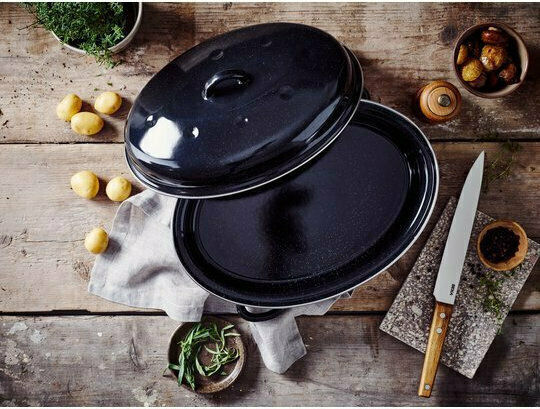 Beka Roasty Cook Oală Ovală din Aluminiu 42cm 1buc