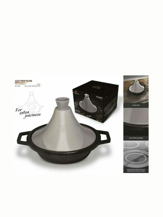 Berlinger Haus Moonlight Collection Tajine Гърне Кръгло Метално 22x22см 1бр