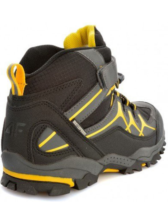 4F Kids Hiking Boots Black