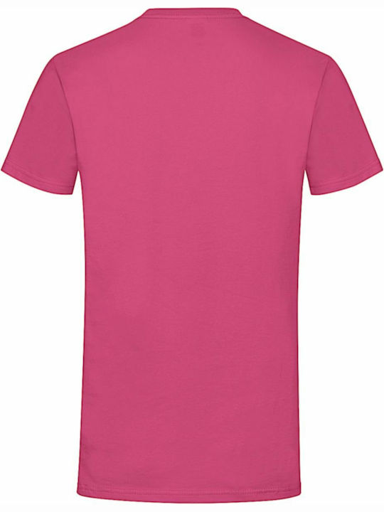 Fruit of the Loom Softspun Ανδρικό Διαφημιστικό T-shirt Κοντομάνικο σε Χρώμα Fruit of the Loom Softspun Ανδρικό Διαφημιστικό T-shirt Κοντομάνικο σε Χρώμα