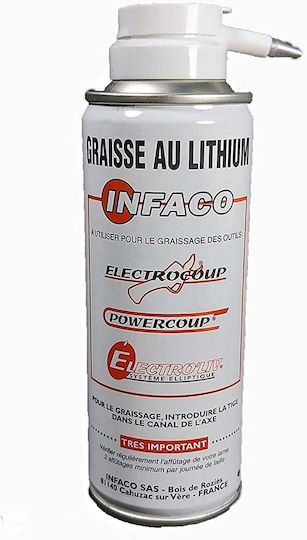 Infaco 352B Grease Spray 200ml 1pcs Lithium