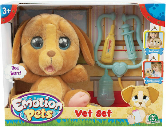 Giochi Preziosi Λούτρινο Σκυλάκι Emotion Pets Σετ Κτηνιάτρου για 3+ Ετών 22 εκ.