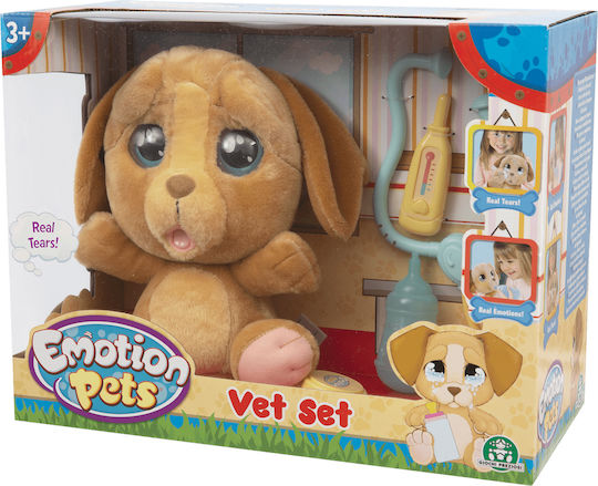 Giochi Preziosi Λούτρινο Σκυλάκι Emotion Pets Σετ Κτηνιάτρου για 3+ Ετών 22 εκ.