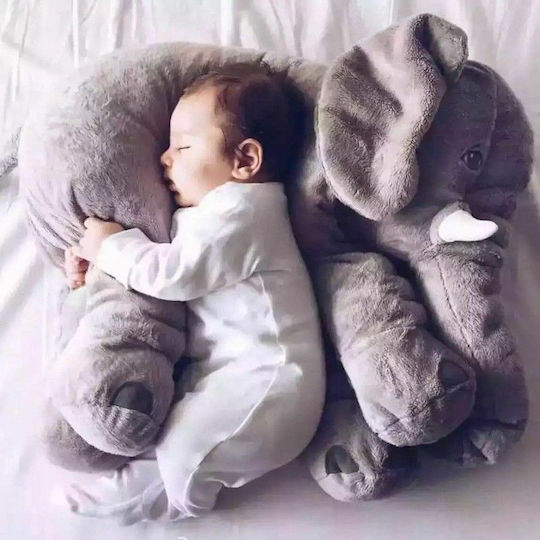 Natural Plush Elephant for 2+ Years 60 cm
