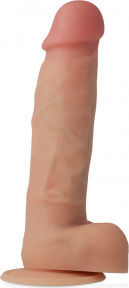 Cyber Silicock Cyber Silicock Oliver Ρεαλιστικό Dildo με Όρχεις και Βεντούζα Flesh 19cm