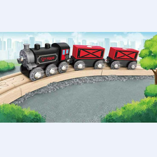 Hape Steam Era Freight Влакче от Дърво за 3+ години+ Години