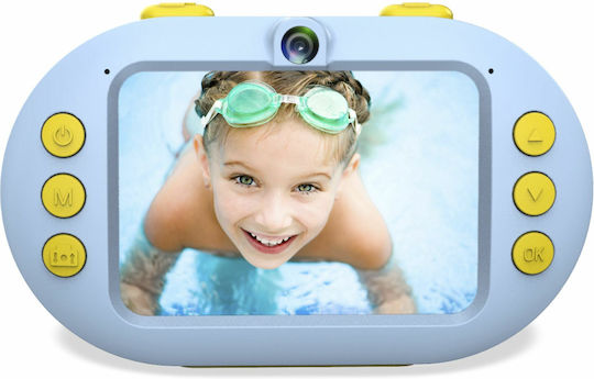 AgfaPhoto Realikids Water Proof Детски Фотоапарат 32МР с Термален Печат Син