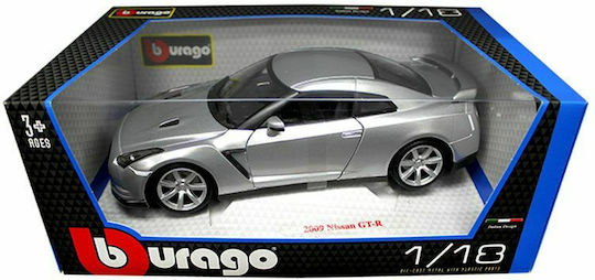 Bburago Nissan GT-R Car Scale 1:18 For 3+ Years (Various Designs) 1pc